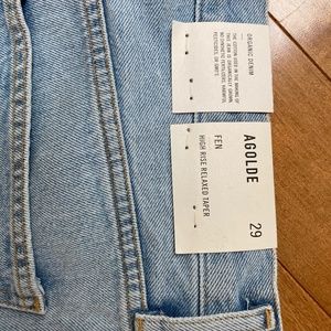 Agolde fen high rise jeans